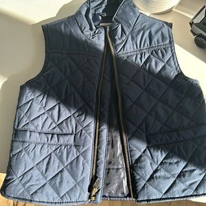 Navy blue vest